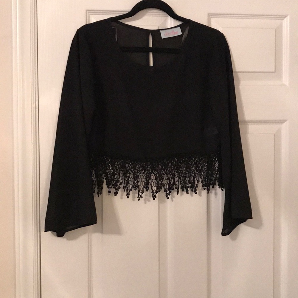 Crop top blouse